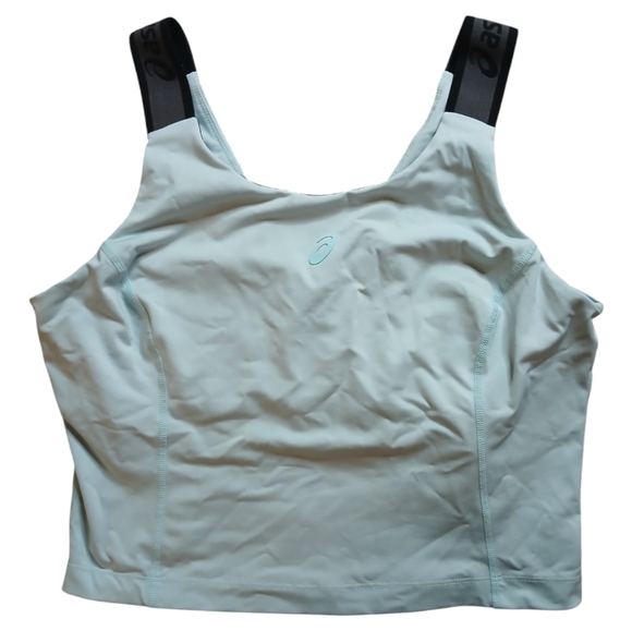 Asics Tops - Womens size Medium built in sports bra tank top